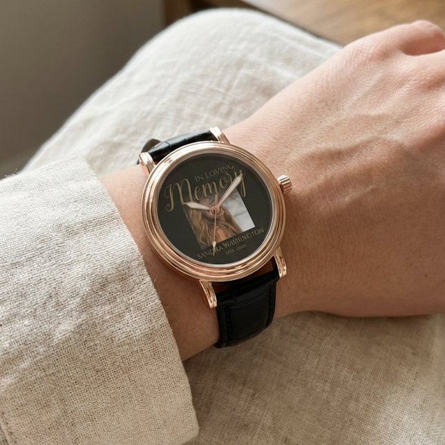 Persoonlijke foto Memorial Horloge (Creator heeft geüpload)