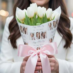 Persoonlijke foto MOEDER Gefeliciteerd met Moederd Cadeaupapier