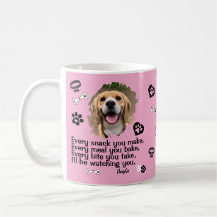 Persoonlijke foto mok met honden gezicht - Grappig