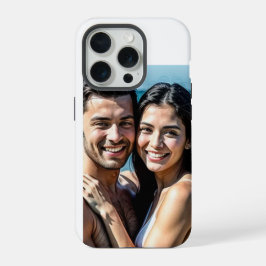Persoonlijke foto-monogram Case-Mate iPhone-hoes iPhone 15 Pro Hoesje
