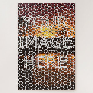 Persoonlijke foto Mosaic Jigzaag Puzzle Legpuzzel