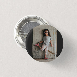 Persoonlijke foto op maat ronde button 3,2 cm