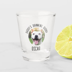 Persoonlijke foto-opnamen van Dog Pet Shot Glas