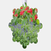 Persoonlijke foto ornament kaart (Links)