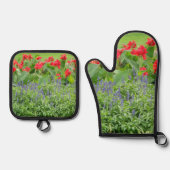 Persoonlijke foto ovenwant & pannenlap set (Voorkant)