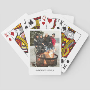 Persoonlijke foto pokerkaarten