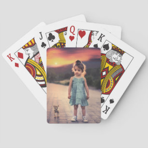 Persoonlijke foto pokerkaarten - Aangepaste speelk