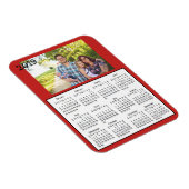 Persoonlijke foto Red Mini Magnet Agenda 2018 Magneet (Rechterzijde)