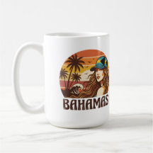 Persoonlijke foto retro Bahama's tropisch strand