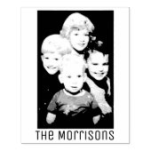 Persoonlijke foto 	rubberstempel (Afrduk)