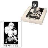 Persoonlijke foto 	rubberstempel (Gestempeld)