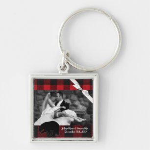 Persoonlijke foto Sleutelhanger Red Buffalo Pset B