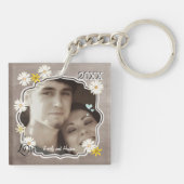 Persoonlijke foto-Sleutelhanger Sleutelhanger (Achterkant)