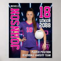 Persoonlijke foto sport senior volleybalspeler
