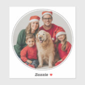 Persoonlijke foto-sticker sticker (Vel)