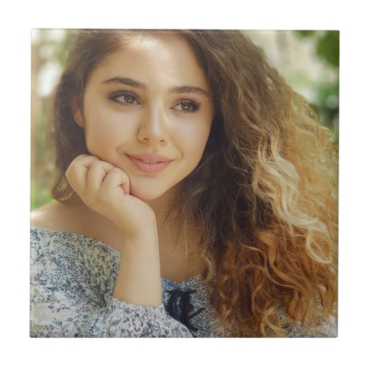 Persoonlijke foto tegeltje (Voorkant)