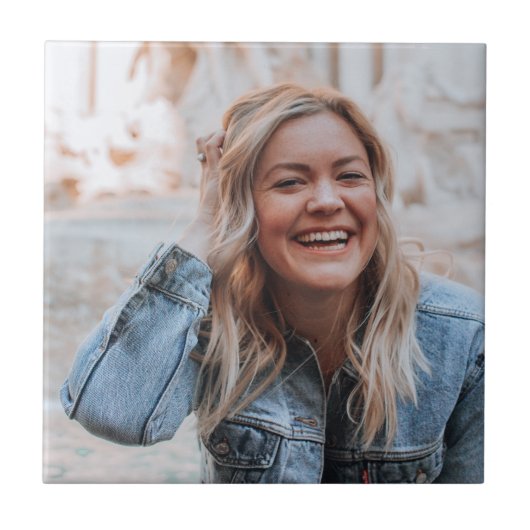 Persoonlijke foto tegeltje (Voorkant)