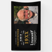 Persoonlijke foto Template vader verjaardag Spandoek (Verticaal)