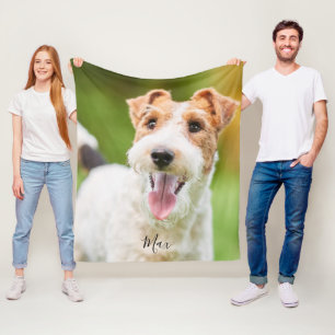 Persoonlijke foto van de Dog Wire Fox Terrier Fleece Deken