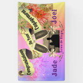 Persoonlijke foto van Engagement Party Spandoek (Verticaal)