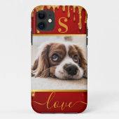 Persoonlijke foto van huisdier hond liefhebber aan Case-Mate iPhone case (Achterkant)