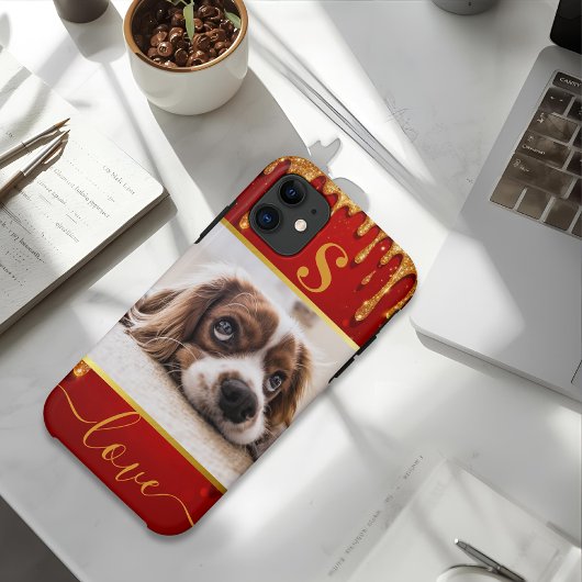 Persoonlijke foto van huisdier hond liefhebber aan Case-Mate iPhone case