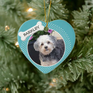 Persoonlijke foto van Pet met honden Keramisch Ornament