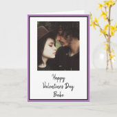 Persoonlijke foto van Valentijnsdag Kaart (Gele Bloem)