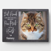 Persoonlijke foto van voetteksten fotoplaat (voorkant)