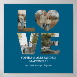 Persoonlijke foto voor jubileum poster