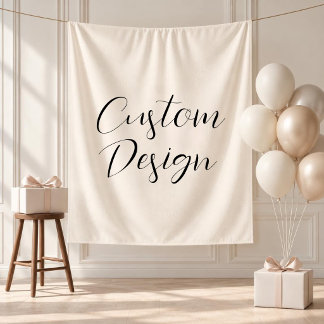 Persoonlijke foto vrijgezellenfeest huwelijksdecor wandkleed