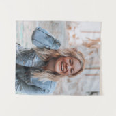 Persoonlijke foto wandkleed (Voorkant (horizontaal))