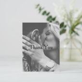 Persoonlijke foto Weddenschap Hartelijk dank Briefkaart (Staand voorkant)