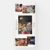 Persoonlijke fotobanner spandoek (Verticaal)