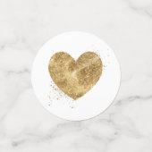 Persoonlijke fotobruiloft confetti (Kleine voorkant)