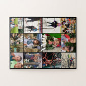 Persoonlijke fotocollage legpuzzel (Horizontaal)