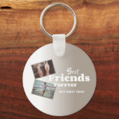 Persoonlijke fotocollage sleutelhanger (Voorkant)