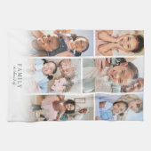 Persoonlijke fotocollage theedoek (Horizontaal)