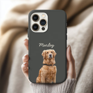Persoonlijke fotokoffer cadeau voor huisdieren voo iPhone 15 pro hoesje