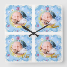 Persoonlijke Fotokop 'Welkom Baby Jongen'