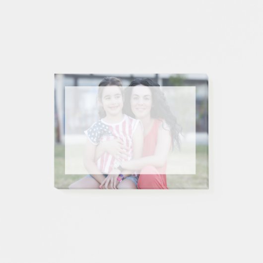 Persoonlijke fotonotitie post-it® notes (Voorkant)