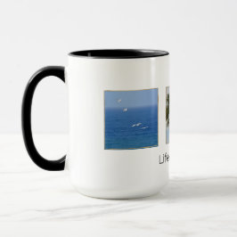 Persoonlijke foto's en Mok tekst