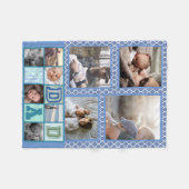 Persoonlijke foto's fleece deken (Voorkant (Horizontaal))