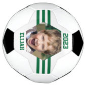 Persoonlijke foto's Keepomwille Hunter Green Strip Voetbal (Gedraaid)