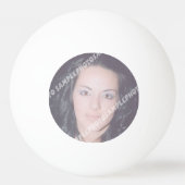 Persoonlijke fototafeltennis pingpongballen (Achterkant)