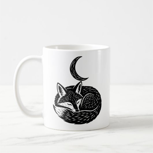 Persoonlijke Fox & Moon mok (Links)