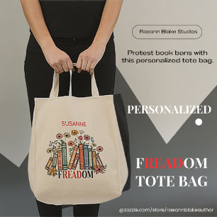 Persoonlijke FREADOM Boodschappentas Tote Bag