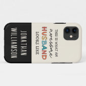 Persoonlijke Funny Geweldige Husband Gifts Case-Mate iPhone Case (Achterkant (horizontaal))