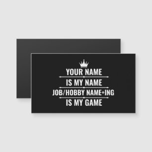 Persoonlijke Funny Job en Hobby Name