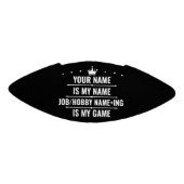 Persoonlijke Funny Job en Hobby Name American Football (Paneel)